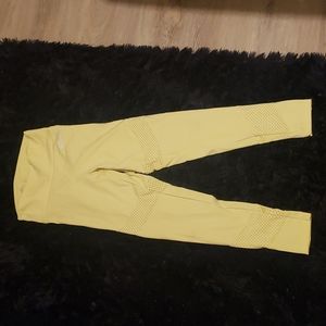 Echt Soft Yellow Workout Leggings